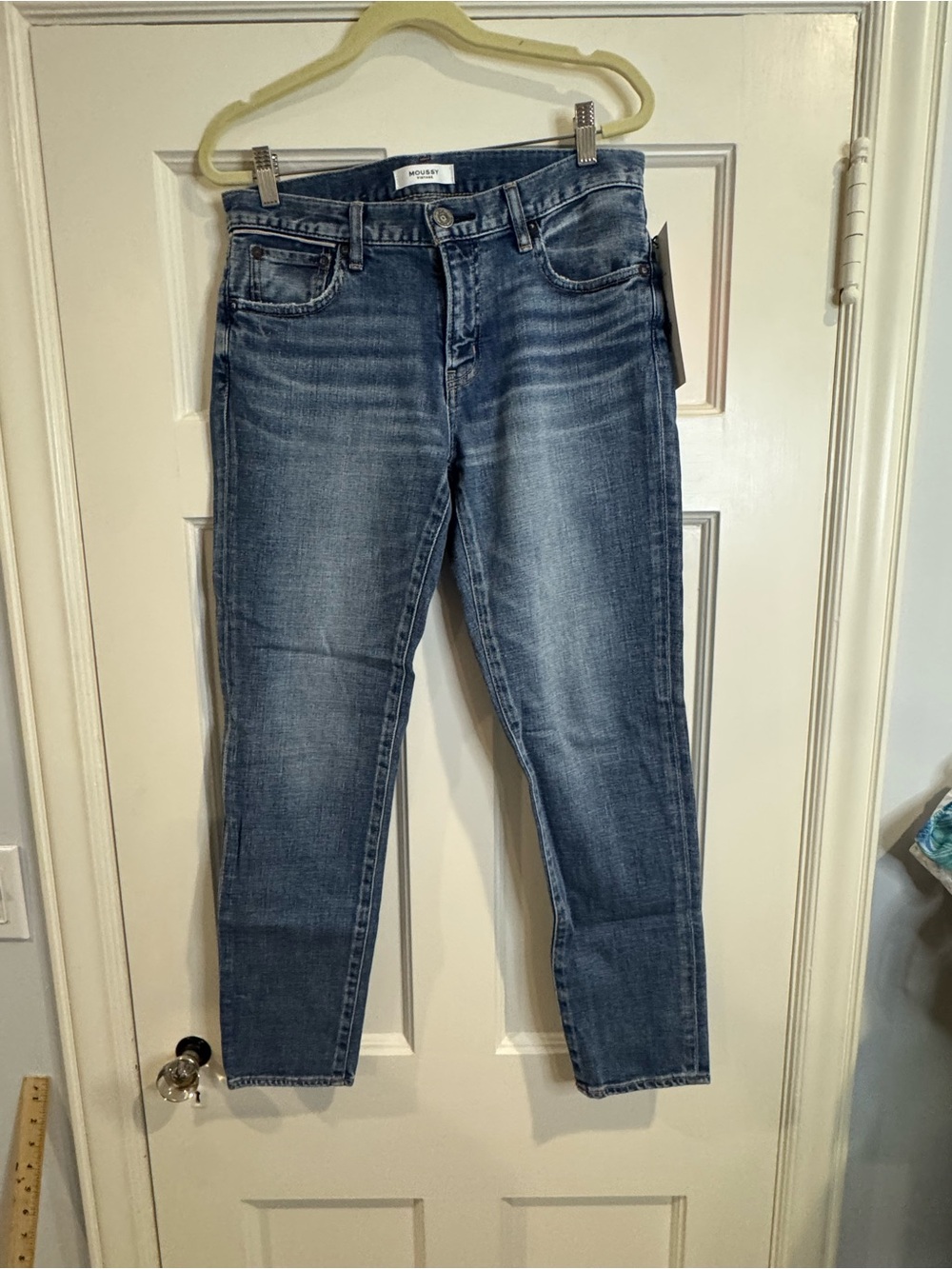 Moussy Blue Skinny Beechwood Jeans